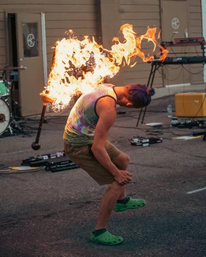 Fire flag