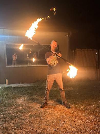 First flame