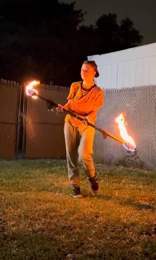 First flame
