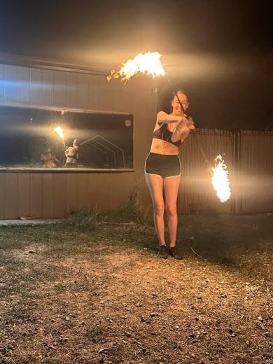 First flame