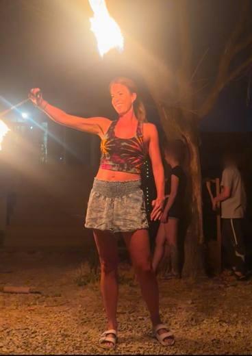 First flame